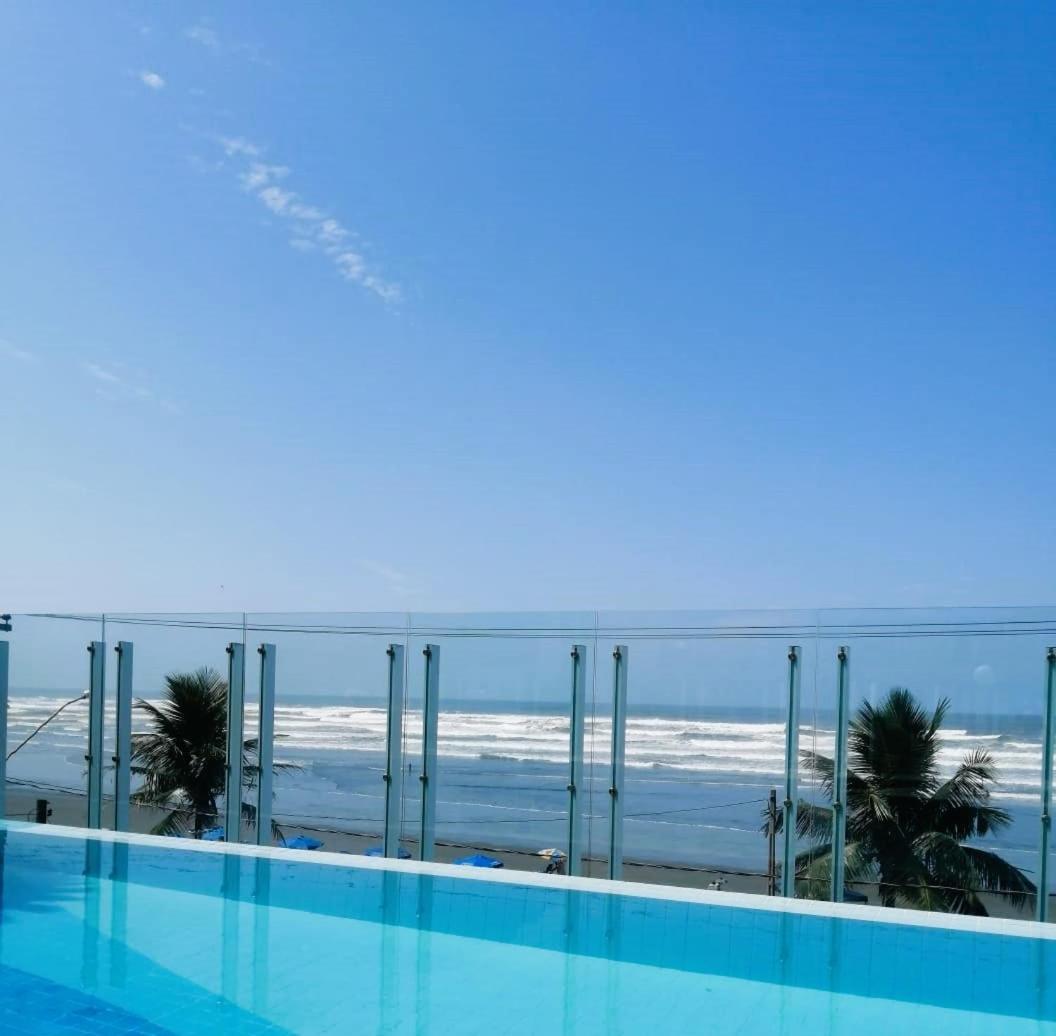Apartamento, Ampla Sacada Com Vista Para O Mar! Itanhaém Exteriör bild